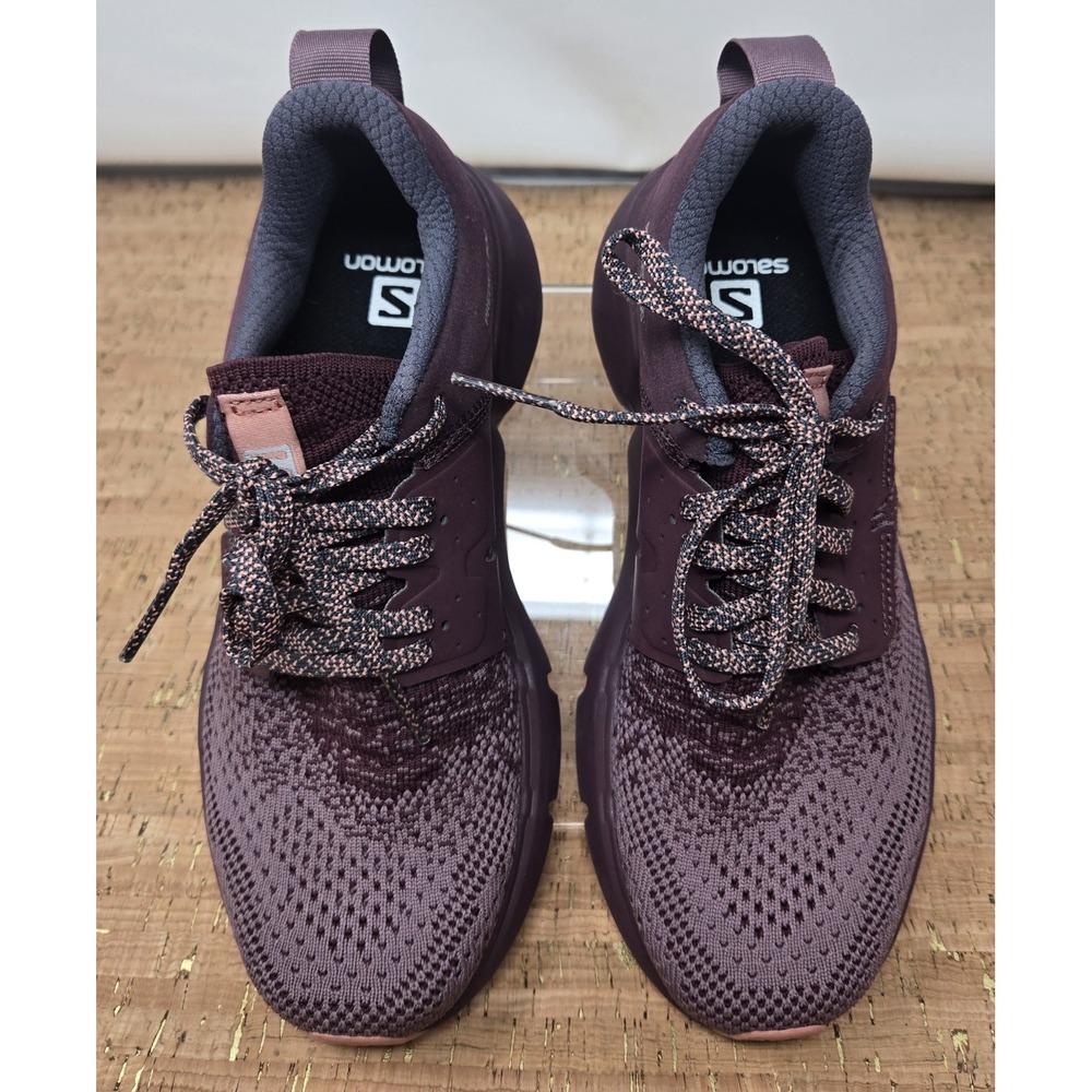 SALOMON‎ PREDICT SOC Womens 6 Purple Road Active Running Shoes Sneaker - Picture 7 of 9